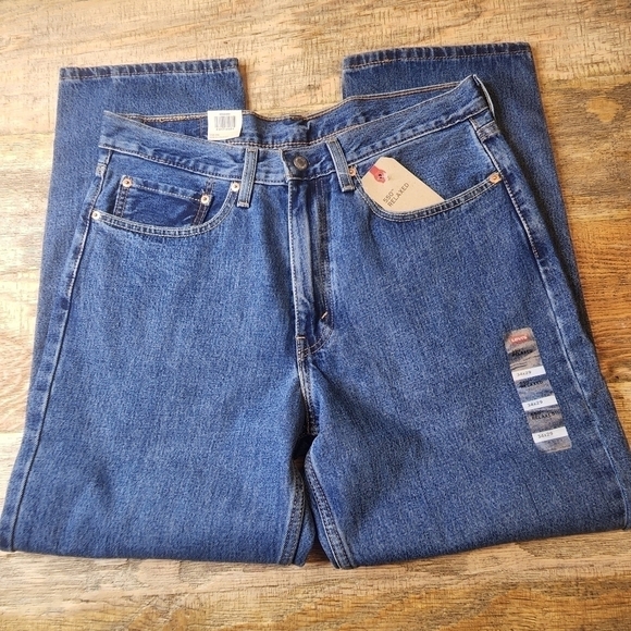 New LEVI'S 550™ RELAXED FIT MEN'S JEANS Sz 34 - Picture 4 of 7